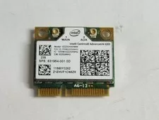 HP 631954-001 62205ANHMW 802.11n Half Height Mini PCIe Wireless Card - Used