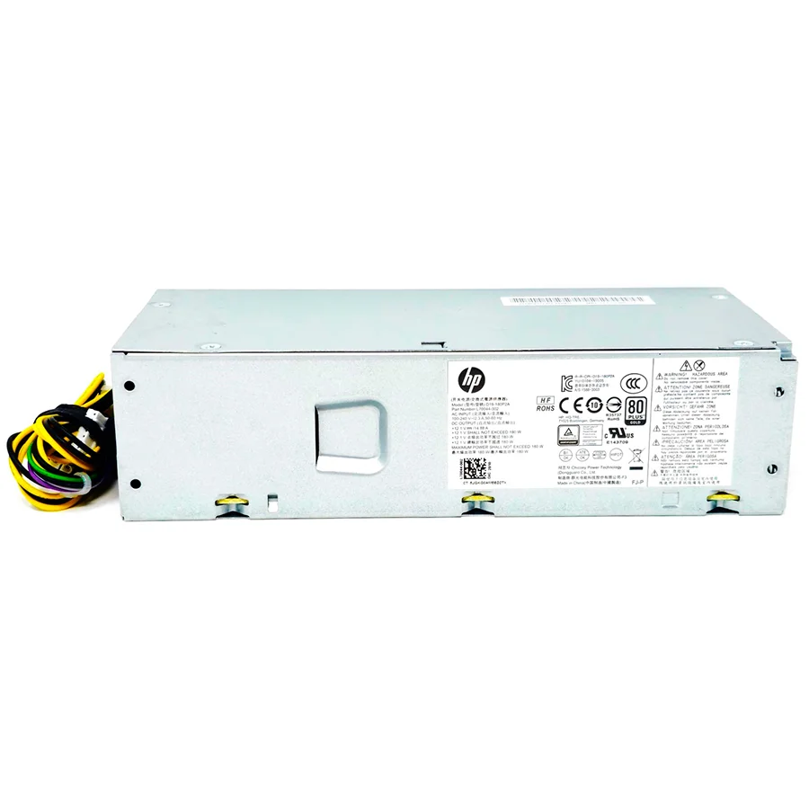Fuente de Poder HP 180W 80 PLUS Gold SFF para ProDesk 400 600 G6 G7 EliteDesk 805 G6 G8 L70044-002 L70044-001 D19-180P2A Producto de Segundo Uso
