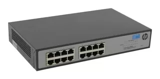 Switch HP 1420-16G, 16 puertos RJ-45 LAN GbE. Usado