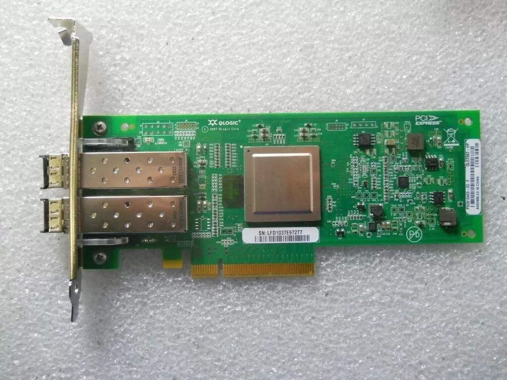 HP 584777-001 82Q 8GB Dual Port HBA Card 489191-001 AJ764-63002 HIGH 2x SFP PRODUCTO DE SEGUNDO USO