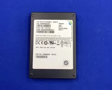 MZ-ILS7T60 Samsung PM1633a 7.68TB 12Gb/s SAS 2.5" SSD EMC 118000520 NO TRAY - Used