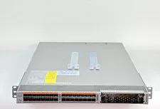 Cisco N5K-C5548UP Switch 32x 10GbE 1/10 Gigabit FCoE SFP+ 2x 750W PSU Rails - Used
