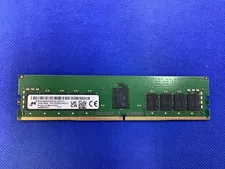 MTA18ASF2G72PDZ-3G2R1 MICRON 16GB (1X16GB) 2RX8 DDR4-3200 RDIMM MEMORY - Used