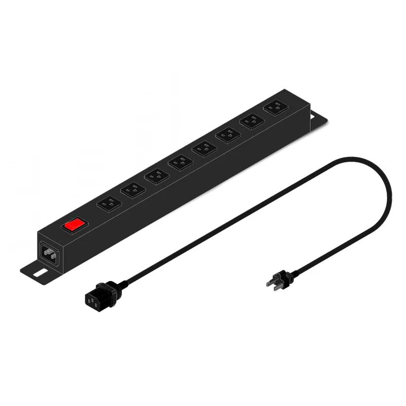 Unidad de Distribución de Energía (PDU), Modelo: PDU-H-08T-10A-8(N5-15R)-C14-1U