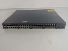 Cisco Catalyst WS-C2960X-48FPD-L 48-Port Gigabit Managed PoE+ Ethernet Switch - Used