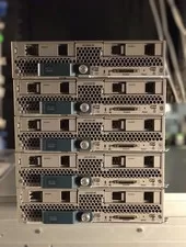 Cisco B200 M3 Two E5-2667V2 256GB Ram Blade Server VIC1240 2x SFF SSD/HDD - Used