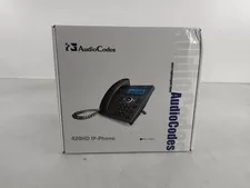 New AudioCodes 420HD Gigabit VoIP IP-Phone Business Telephone - New
