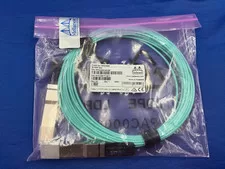 MELLANOX MFS1S00-H010E 200Gb/S HDR QSFP56 ACTIVE FIBER OPTIC (10M) NETWORK CABLE - New