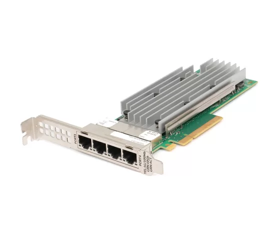 Tarjeta de Red Dell Qlogic QL41164HFRJ Quad Port 10GbE RJ-45 10GBase-T Network Card 33M0K