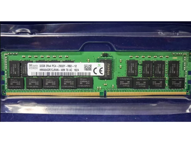 Memoria DELL AA579531 32GB 2RX4 DDR4 RDIMM 2933M para R940 R840 R740XD R640 T640  M640 R740 -  Bolsa Garantia 12 meses