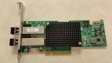 LPE16002 EMULEX LIGHTPULSE 16GB FIBRE CHANNEL 2P PCI-E HOST BUS ADAPTER  - Used