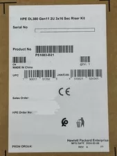HPE ProLiant DL380 Gen11 2U x16/x16/x16 FHFL Secondary Riser Kit P51083-B21 - New