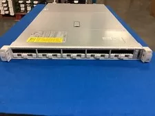 Cisco UCSC-C220-M5SX 10-Bay Barebones Server; MOBO# 15015-1, 2x1600W PSU, Cables - Used
