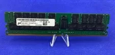 MTA72ASS8G72LZ-2G3B2 MICRON 64GB 4DRX4 PC4-19200 DDR4-2400 ECC SERVER RAM - Used
