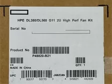 HPE DL380 DL560 Gen11 2U Performance Fan Kit P48820-B21 (Contains 6x Fans) - New