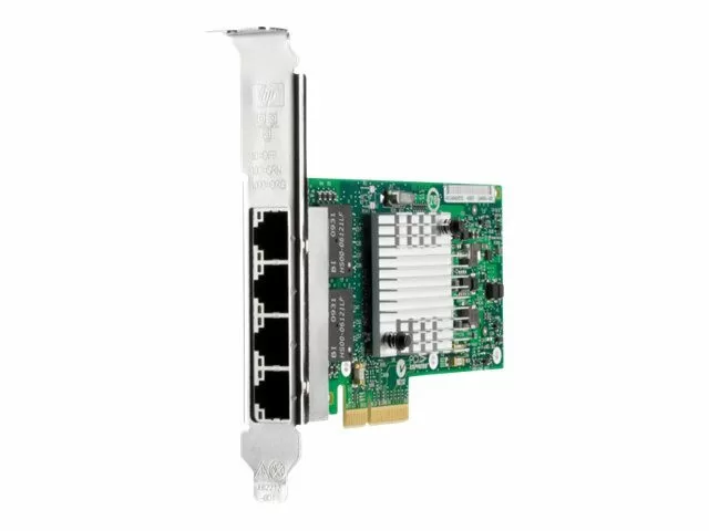 Tarjeta de Red HP NC365T PCI-Express 1GBE 4Ports Gigabit Ethernet 10/100/1000Base-T 593720-001 - Presentacion Bolsa
