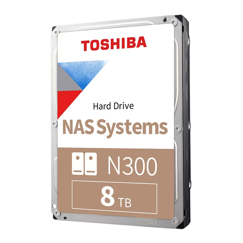 Disco duro Toshiba N300 NAS 8TB  SATA 6.0Gb/s, 7200rpm, 512MB Cache, 3.5