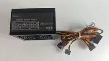 Apevia  450 W 20+4 Pin ATX Desktop Power Supply VS450W - Used