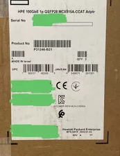 HPE Mellanox 100GbE 1 port Ethernet QSFP28 ConnectX-5 PCI-e x16 Network Adapter - New