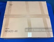 Cisco MERAKI MS420-48-HW Cloud Managed 48 Port SFP+ Aggregation Switch UNCLAIMED - Open box