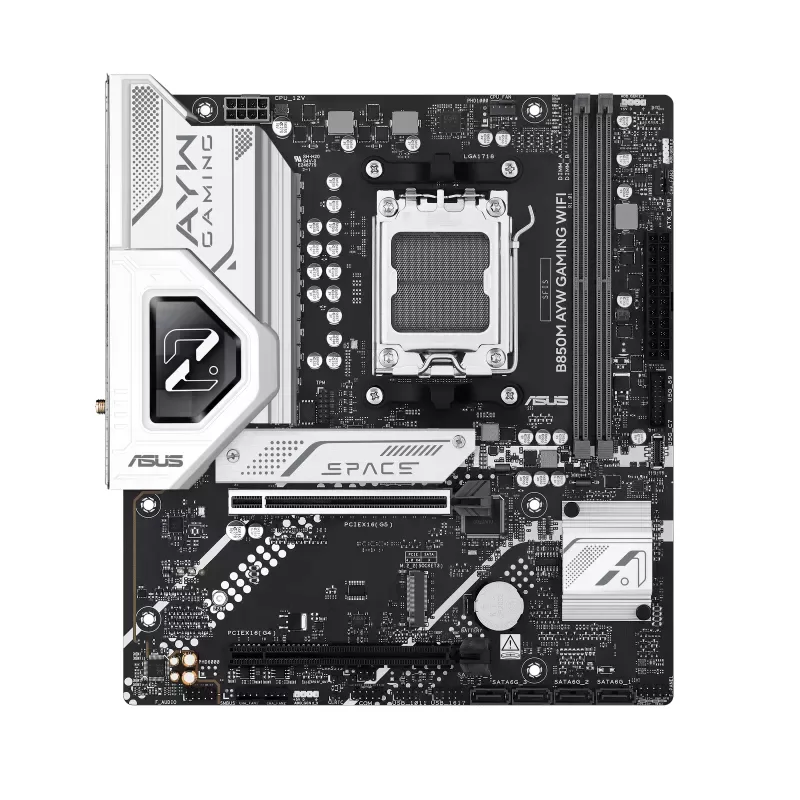 Motherboard ASUS B850M AYW GAMING WIFI, Chipset AMD B850, Socket AMD AM5, mATX