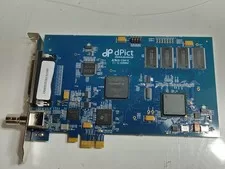dPict Imaging Aexeon HDS PCIe Video Capture Card 10042-001 NTSC/PAL - Used