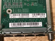 HP JD573B MSR 4-port 10/100Base-T Switch SIC Module JD573-61201 - Used