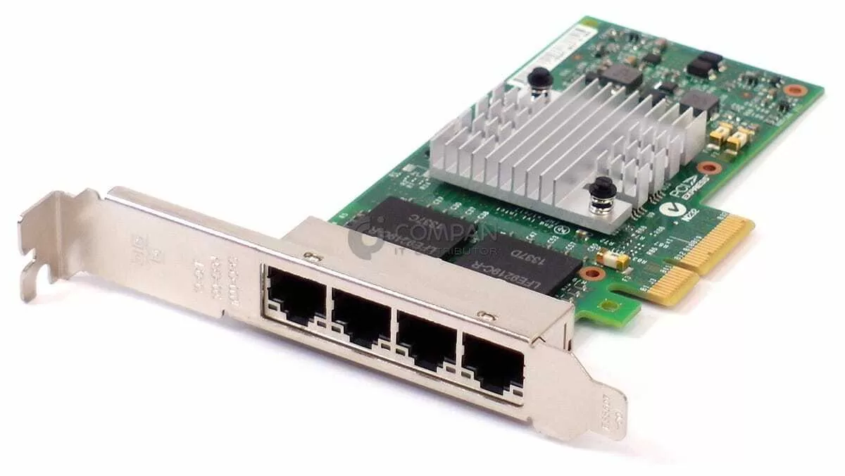 Tarjeta de RED 94Y5167 94Y4241 IBM INTEL I340-T4 QUAD PORT GIGABIT Perfil Bajo Producto Retirado de Equipo en uso Garantia 12 Meses