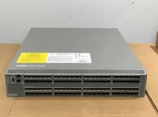 Cisco DS-C9396S 16G FC Fabric Switch 48 Active Ports 2x AC PSU Port Side Exhaust - Used