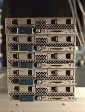 Cisco B200 M3 Two E5-2680 128GB Ram Blade Server 2x 300GB 10K VIC1240 - Used
