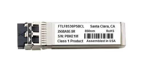 Finisar FTLF8536P5BCL compatible 25GBASE-SR 25GbE SFP28 SR 100m LC over MMF -USADO