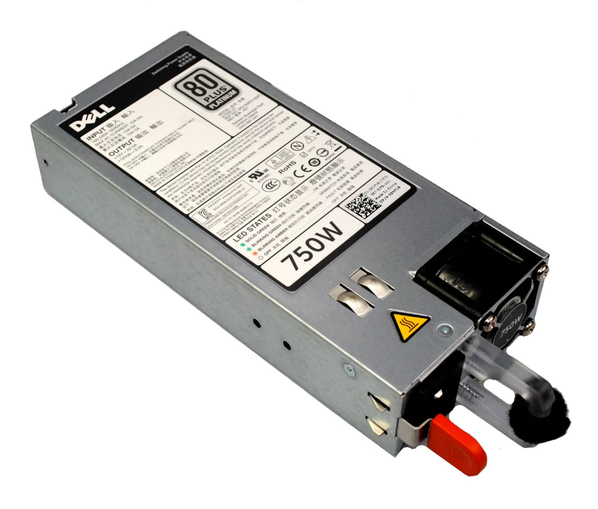 Fuente Dell PowerEdge 750W para R620 R720 R720xd R520 T620 05NF18 Retirado de Equipo en Uso