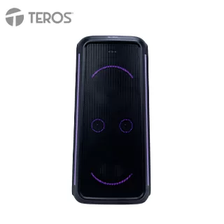 Parlante inalámbrico para fiestas Teros Vibe 6055, 100W, BT, 7000 mAh, USB, Micrófono