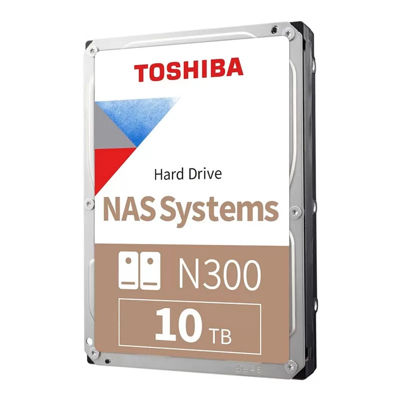 Disco duro Toshiba NAS N300, 10TB SATA 6.0Gb/s, 7200rpm, 512MB Cache, 3.5".