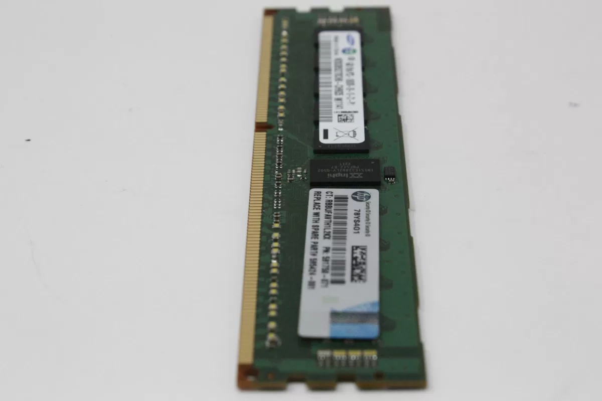 Memoria HP 4GB (1x4GB) Single Rank x4 PC3-10600 (DDR3-1333) - bolas  Segundo uso  Garantia 12 Meses - Enterga 15 dias compatible con BL490c G6/G7, DL120 G6,  DL360 G7, DL380 G7, ML370 G6