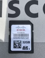 Cisco Genuine 32GB SD Card SDSDAE-032G-1228 Servers Switches Routers Lenovo - Used