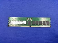 MTC20F2085S1RC56BD2 MICRON 32GB (1X32GB) 2RX8 PC5-5600B RDIMM MEMORY - Used