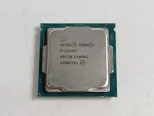 Intel Xeon E-2246G 3.60 GHz LGA 1151 Desktop CPU Processor SRF7N - Used