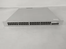 Cisco Meraki MS320-48FP 48x 1G RJ45 4x 10G SFP+ Cloud-Managed PoE Switch - Used