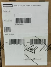 HPE DL345 DL385 DL3X5 Gen11 2U AMD Performance Heatsink P58459-B21 - New