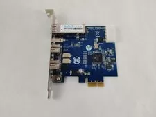IOI Tech 3 Port Firewire 800 & LC-Duplex PCI Express x1 Adapter FWB1GLC-PCIE1X10 - Used