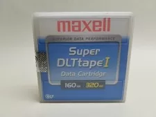New Maxell 22921100 Super DLT Tape I 160 GB / 320 GB 1/2" Data Tape Cartridge - New