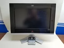 Polycom 2201-24347-002 HDX4000 20" LCD Video Conferencing w/Assembly & PWR Cable - Used