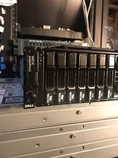 Compellent SC220 24 bay SFF 14x 1TB SAS 7.2K 2x EMM 24x bay 14TB 2x 700W PSU - Used