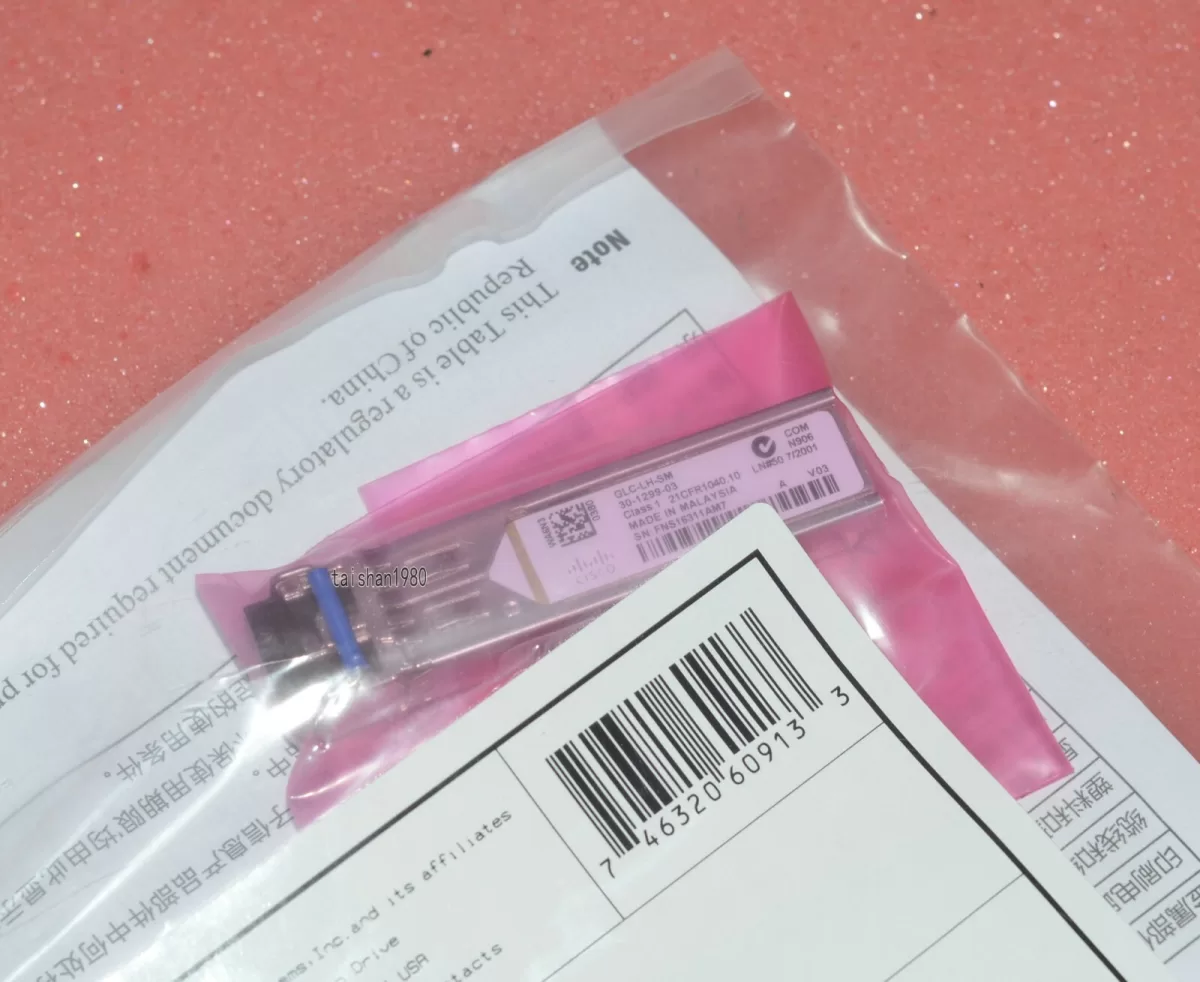 Cisco GLC-LH-SM 1000Base-LX/LH SFP Transceiver Module 1310nm 10KM 30-1299-03