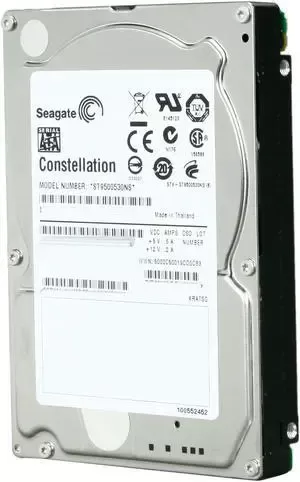 Disco   Seagate Constellation ST9500530NS 500GB 7200RPM 2.5" SFF SATA HDD Dell OEM J770N Retirado de Equipo 