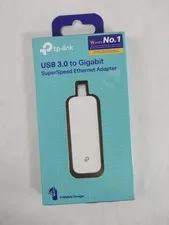 New TP-Link UE300 USB to Ethernet Adapter, Foldable USB 3.0 - New