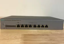 HPE JL380A OfficeConnect 8 Port Gigabit Ethernet Switch 8x RJ-45 PoE Input - Used