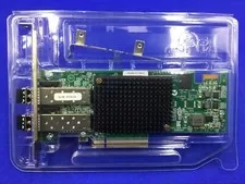 LPE16002B-E EMULEX  16GB FIBRE CHANNEL 2P PCI-E  ADAPTER WITH SFPs - Used