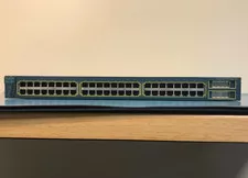Cisco Catalyst 3548 WS-C3548-XL-EN  48x 10/100 Ethernet Switch RJ45 2x 1Gb GBIC - Used